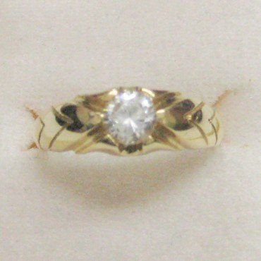 SOLITARIO CABALLERO ORO AMARILLO