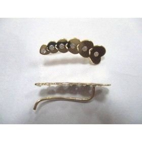 PENDIENTES NIÑA ORO AMARILLO PIEDRA