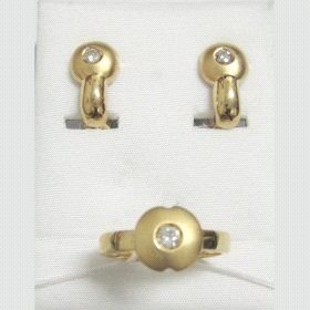 SORTIJA ORO AMARILLO BRILLANTES