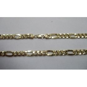 CADENAS AMARILLO 60 CM. CARTIER HUECO  BRILLO 6.6M/M                  