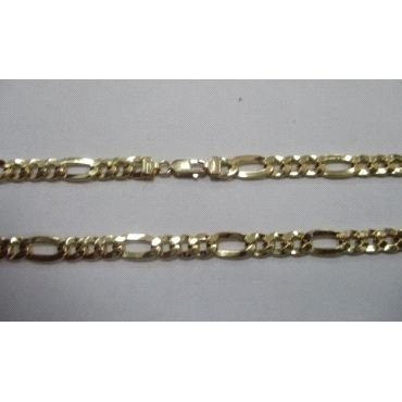 CADENAS AMARILLO 60 CM. CARTIER HUECO  BRILLO 6.6M/M                  