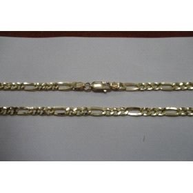 CADENAS AMARILLO 60 CM CARTIER HUECA  3.5M/M                          