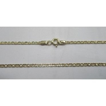 CADENAS AMARILLO 60 CM. BARCO PLANO ENTRELAZADO                       