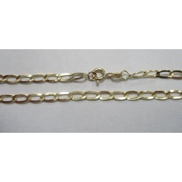 CADENAS AMARILLO 50 CM BILBAO HUECA 3M/M BRILLO                       
