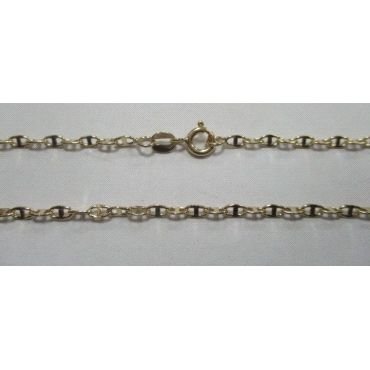 CADENAS AMARILLO 50 CM O.A  BARCO  PLANO  2.5M/M                      