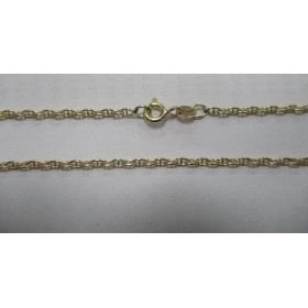 CADENAS AMARILLO 50 CM BARCO TUBO FINO HILO                           