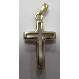 CRUZ ORO AMARILLO PIEDRA NACAR  1.5 X1                                