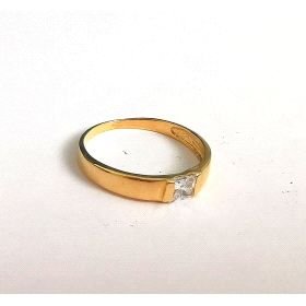 SORTIJA ORO AMARILLO PIEDRA                                           