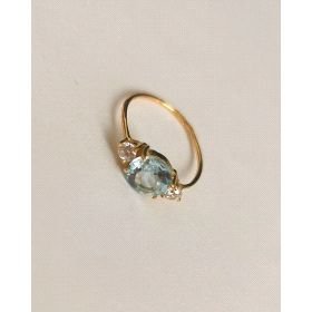 SORTIJA ORO AMARILLO PIEDRA                                           