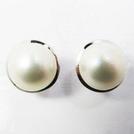 PENDIENTES BLANCO PERLA JAPONESA