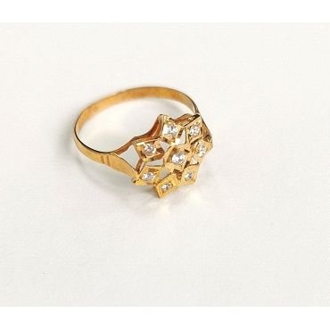 SORTIJA ORO AMARILLO PIEDRA                                           