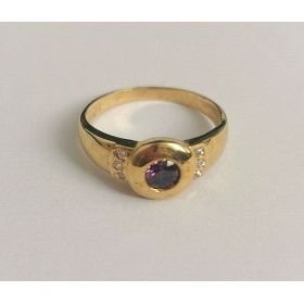 SORTIJA ORO AMARILLO PIEDRA                                           