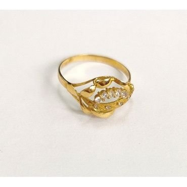 SORTIJA ORO AMARILLO PIEDRA                                           