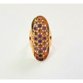 SORTIJA ORO AMARILLO PIEDRA                                           