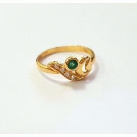 SORTIJA ORO AMARILLO PIEDRA                                           