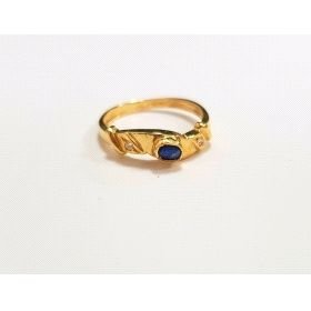 SORTIJA ORO AMARILLO PIEDRA                                           