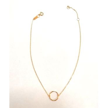TOBILLERA ORO AMARILLO                                                