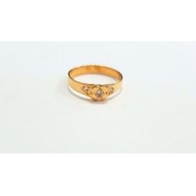 SELLO BEBE ORO AMARILLO PIEDRA                                        