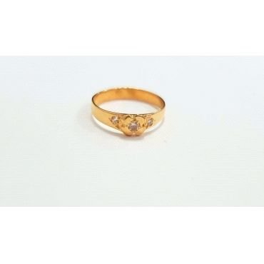 SELLO BEBE ORO AMARILLO PIEDRA                                        