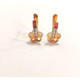 PENDIENTES NIÑA BICOLOR PIEDRA                                        