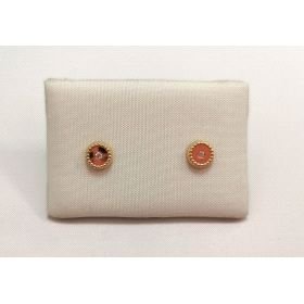 PENDIENTES NIÑA ORO AMARILLO PIEDRA                                   