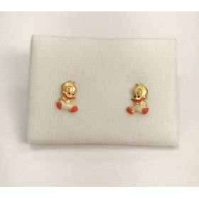PENDIENTES NIÑA ORO AMARILLO FETICHE                                  