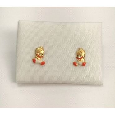 PENDIENTES NIÑA ORO AMARILLO FETICHE                                  