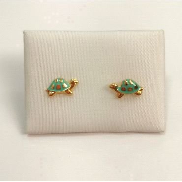PENDIENTES NIÑA ORO AMARILLO FETICHE                                  