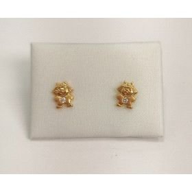 PENDIENTES NIÑA ORO AMARILLO FETICHE                                  