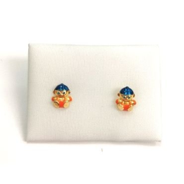 PENDIENTES NIÑA ORO AMARILLO FETICHE                                  