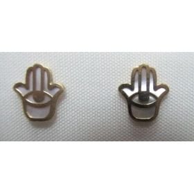 PENDIENTES NIÑA ORO AMARILLO PIEDRA                                   