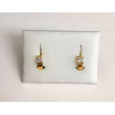 PENDIENTES ORO AMARILLO PIEDRA                                        