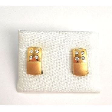 PENDIENTES ORO AMARILLO PIEDRA                                        