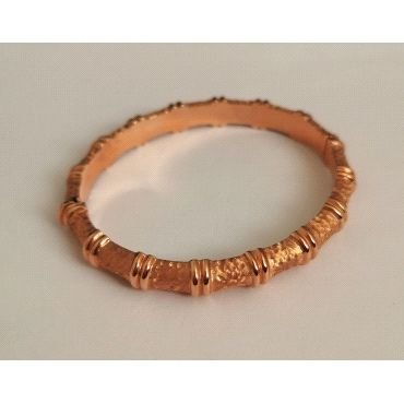 PULSERA ARO ORO ROSA                                                  