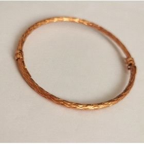 PULSERA ARO ORO ROSA                                                  
