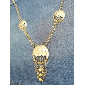 GARGANTILLA ORO AMARILLO ITALIANO LISO