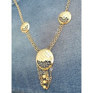 GARGANTILLA ORO AMARILLO ITALIANO LISO