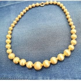 GARGANTILLA ORO AMARILLO ITALIANO LISO
