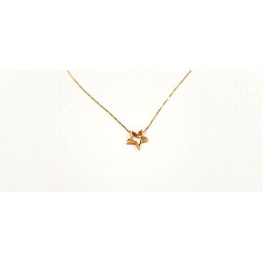 GARGANTILLA ORO AMARILLO ESTRELLA                                     