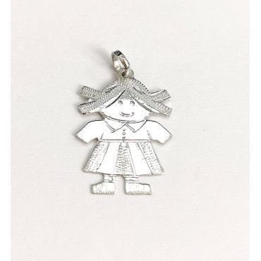 COLGANTE ORO BLANCO NIÑ@                                              