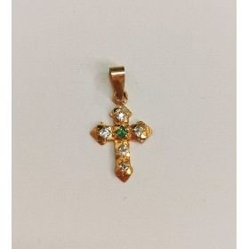 CRUZ ORO AMARILLO PIEDRA                                              