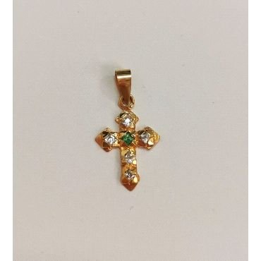 CRUZ ORO AMARILLO PIEDRA                                              