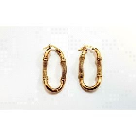 PENDIENTES ARO ORO AMARILLO ITALIANO                                  