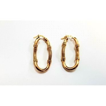 PENDIENTES ARO ORO AMARILLO ITALIANO                                  