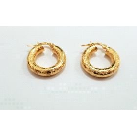 PENDIENTES ARO ORO AMARILLO ITALIANO                                  