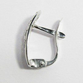 PENDIENTES NIÑA ORO BLANCO PIEDRA