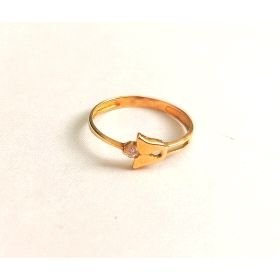 SORTIJA NIÑA ORO AMARILLO PIEDRA                                      