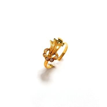 SORTIJA ORO AMARILLO PIEDRA                                           