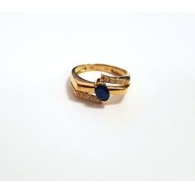 SORTIJA ORO AMARILLO PIEDRA                                           
