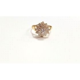 SORTIJA ORO AMARILLO PIEDRA                                           